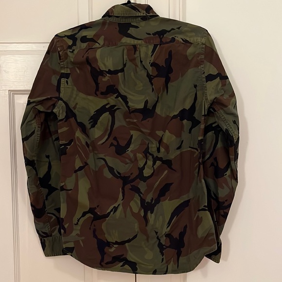 J. Crew Camouflage Button Down Shirt - Picture 2 of 4